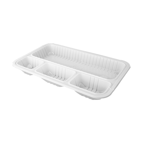 ظرف یکبار مصرف چهار خانه - ps